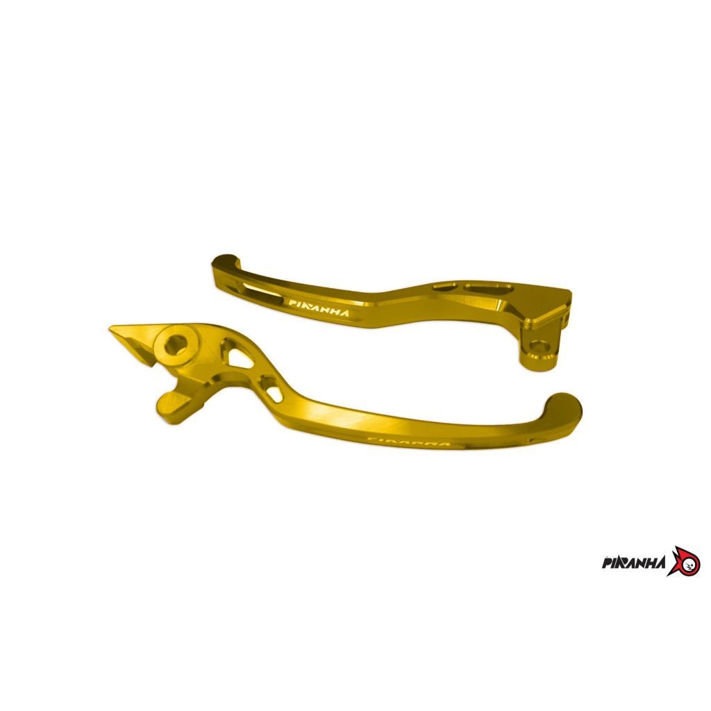มือเบรค CNC PIRANHA LEVERS Grand Filano Hybrid 2017-2025 (ABS)  AEROX 2017-2025 Special Edition (0449)