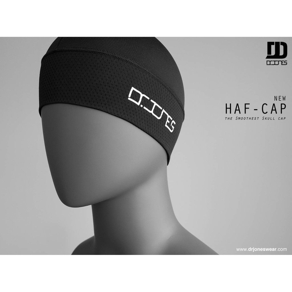 โม่งแบบครึ่งหัว Dr.Jones Lab Series รุ่น HAF CAP โม่งฮาฟ ผ้าคลุมหัวแบบครึ่งใบ ฮาฟครึ่งหัว