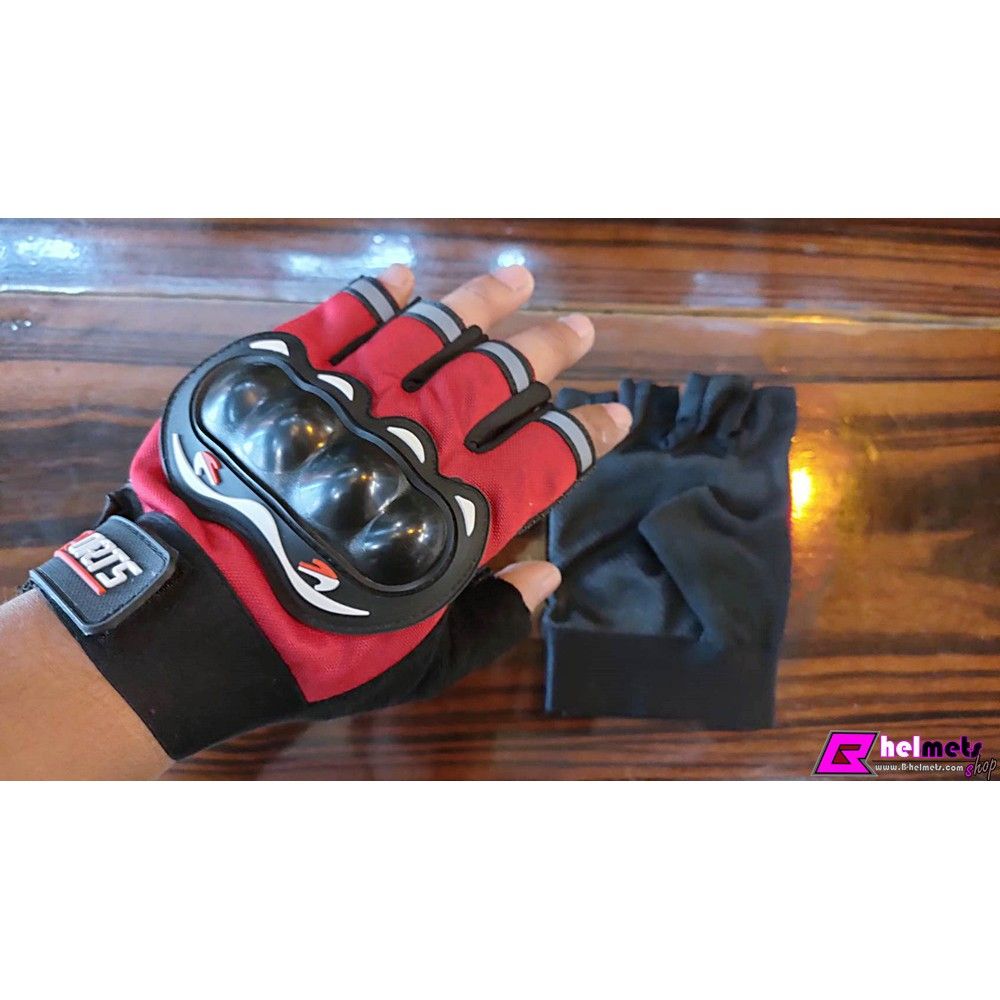 1. #ถุงมือ Sports (ครึ่งนิ้ว) ของแท้100% ราคาถูกและดีที่สุด