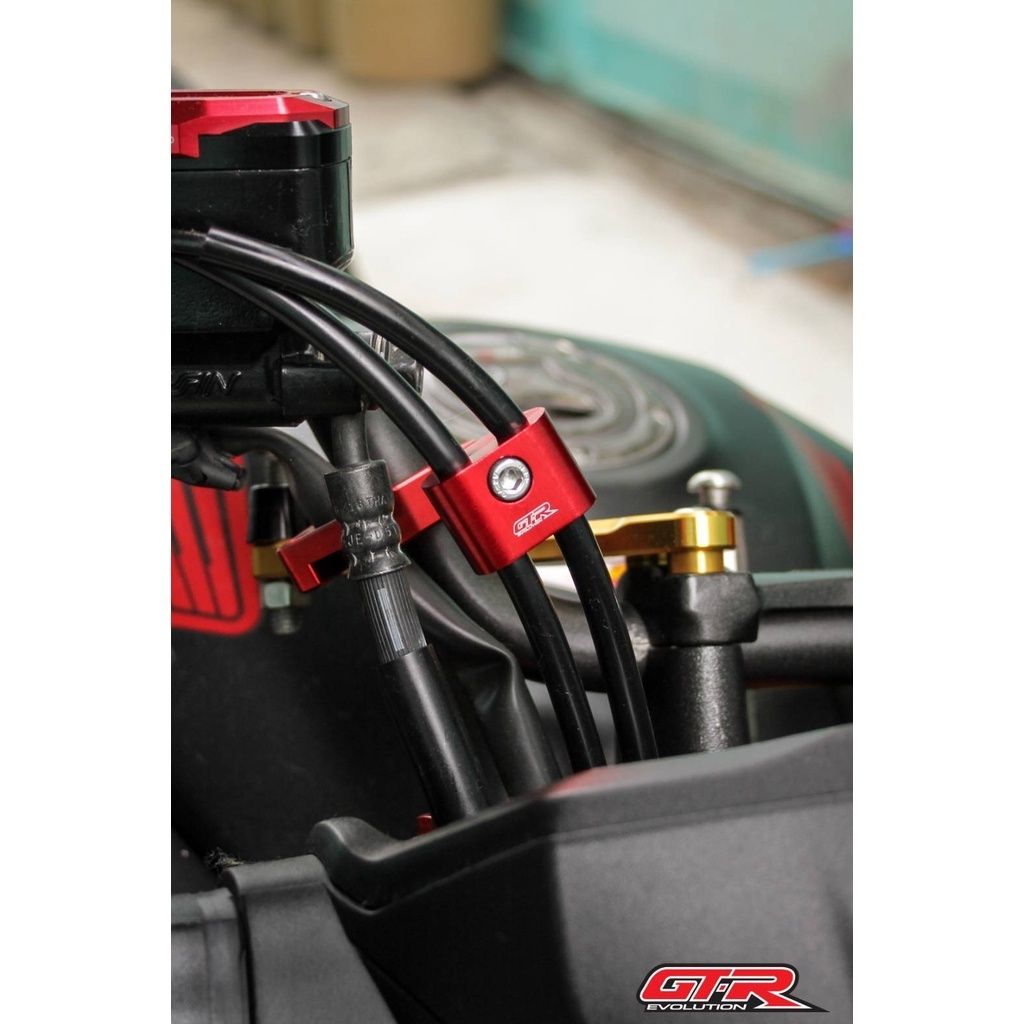 ประกับสายคันเร่งคู่ GTR ประกับล็อคสายคันเร่ง ใช้ได้กับทุกรุ่น ตัวล็อคสายคันเร่งมี ตัวเล็กตัวใหญ่ V1 V2เล็ก(0465)