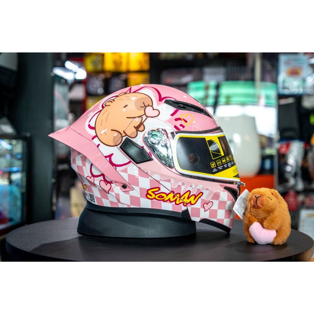 หมวกกันน็อค SOMAN SM-955 ยกคาง ใหม่ล่าสุด 2025 (SO001)