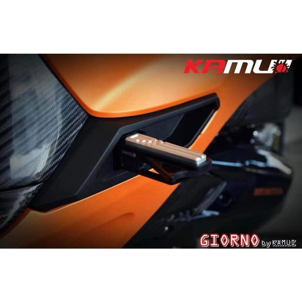 รวมแบรนด์พักเท้าหลัง CNC  รุ่น GIORNO+   งานสวย ทน เเข็งเเรง หนา Piranha, GTRS, REVOLUTION, MORITECH, KAMUI (H016)