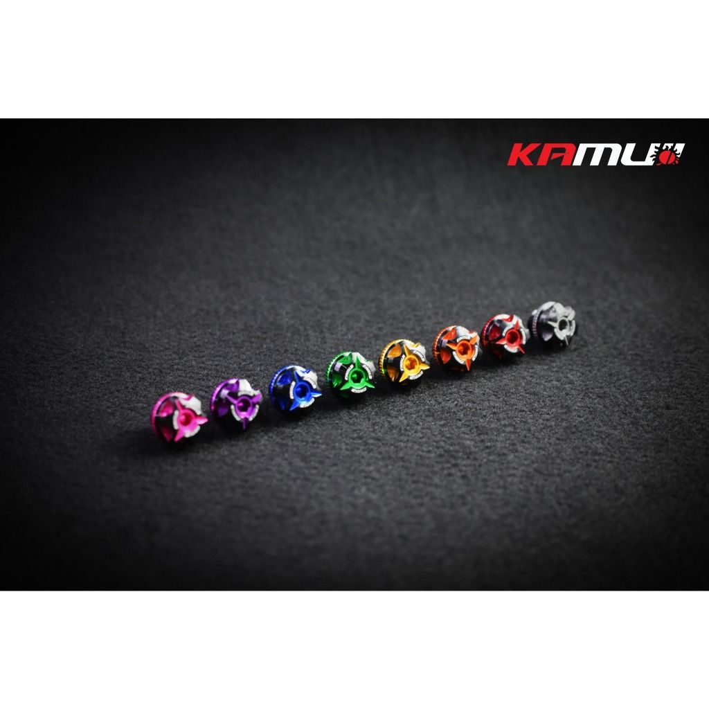 น็อตจานไฟ Honda/Zontes น็อตเพืองท้าย Yamaha Kamui 2 Tone (0552)