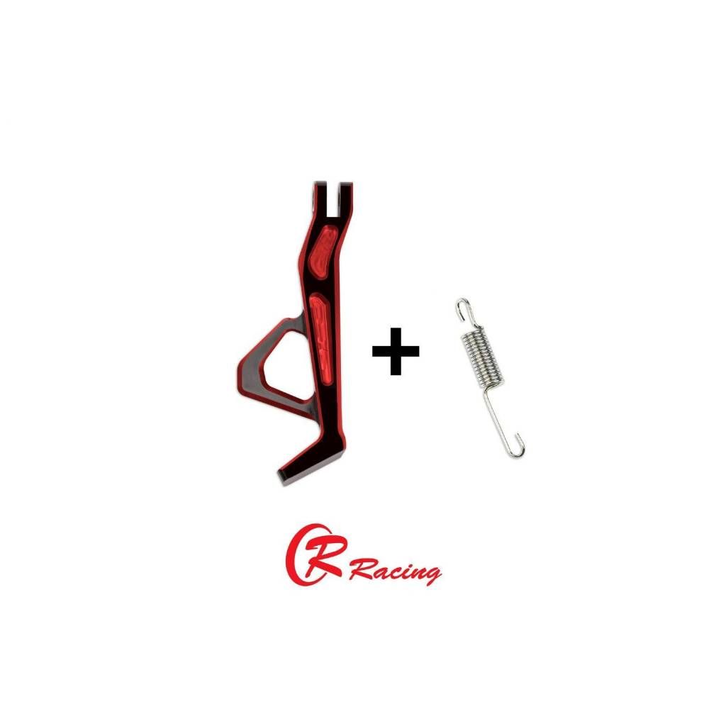 ขาตั้งข้าง CNC CR RACING DUAL ANODIZED(ดูโอ้ อโนไดซ์) ยาว 6นิ้ว(โหลด 1 นิ้ว) PCX-160 2025/SCOOPY-I/CLICK-160 (0481)