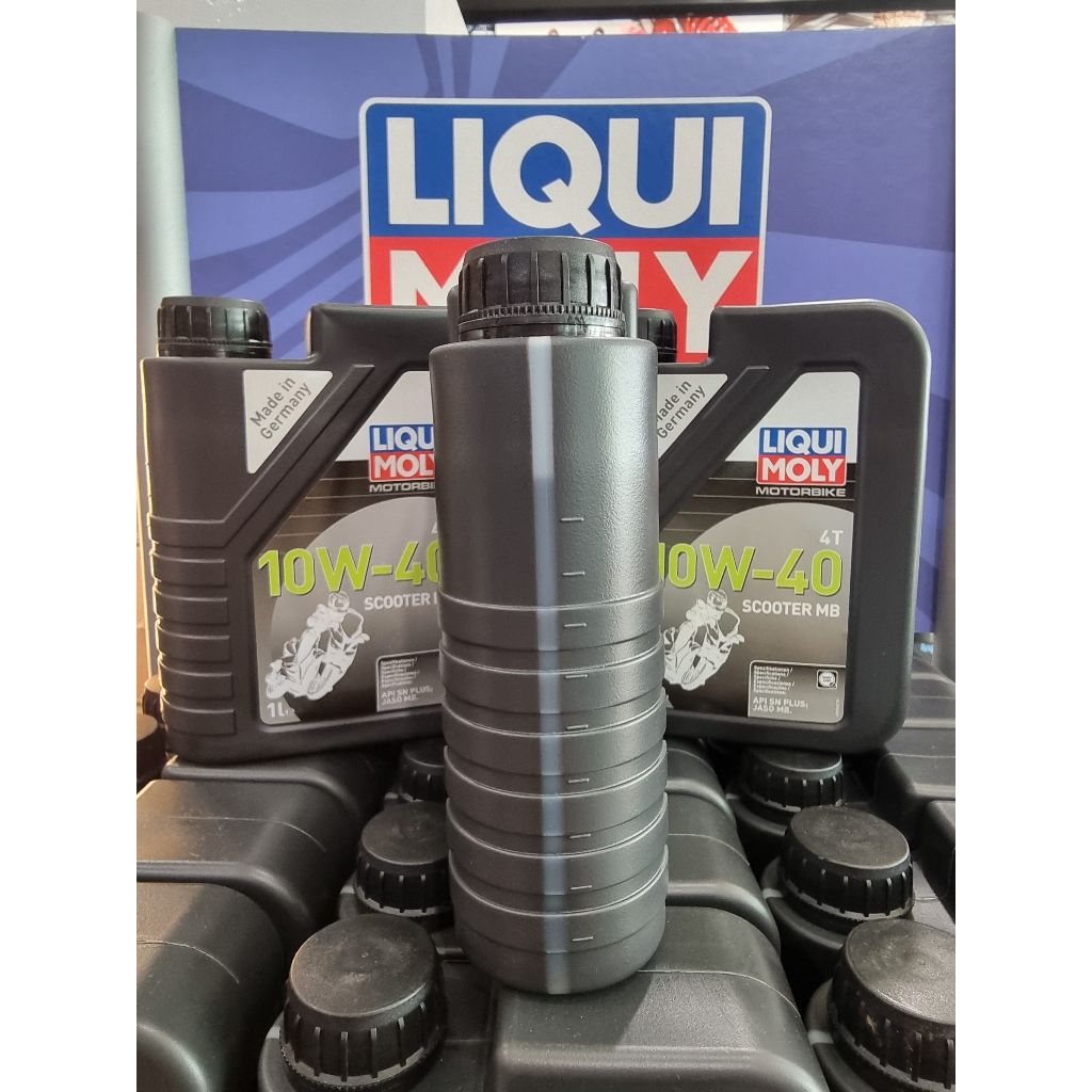 น้ำมันเครื่อง Liqui Moly street 4T(รถเกียร์) และ (scooter) 10w-40 15w-50 ขนาด 1 ลิตร Formula ขนาด 0.8 ลิตร (H015)