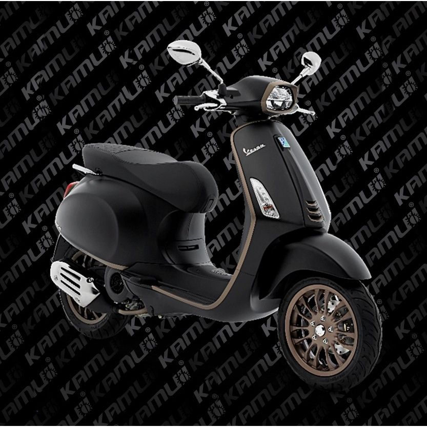 จานดิสก์หน้า VESPA SPRINTขนาด 220 มิล. กลม Power-Slot V.2 KAMUI (0567)