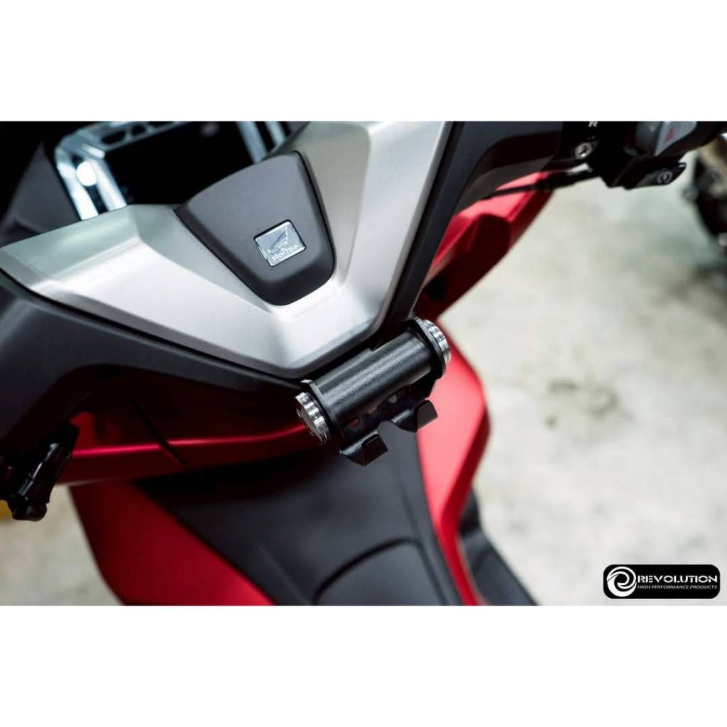 ขาจับมือถือยึดใต้ฝาครอบแฮนด์ (เหล็ก2.5,mm) 2D REVOLUTION PCX-160 NEW ปี 2025(0501)