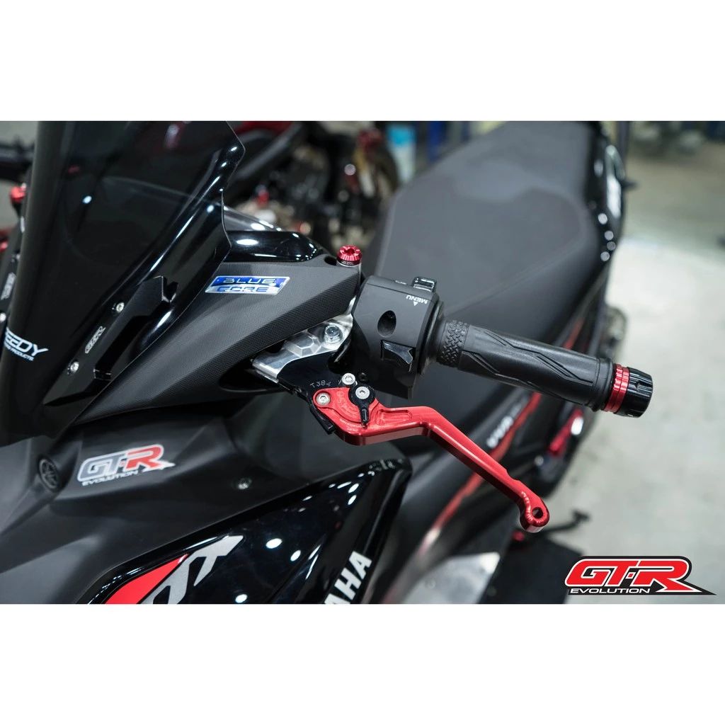 มือเบรค-ครัช(ปรับ6ระดับ) GTR PM AEROX-155 NEW2021 (น็อตสแตนเลส)  LEXI-125(0593)