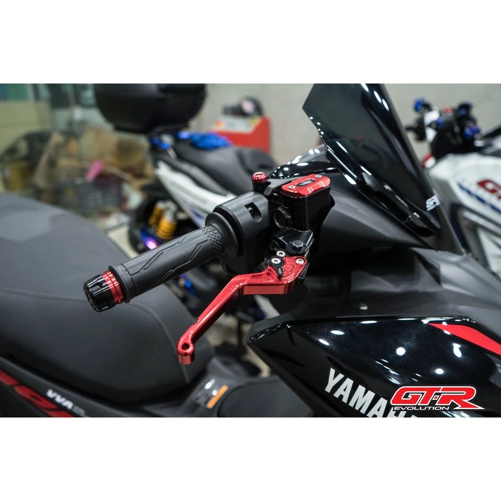 มือเบรค-ครัช(ปรับ6ระดับ) GTR PM AEROX-155 NEW2021 (น็อตสแตนเลส)  LEXI-125(0593)