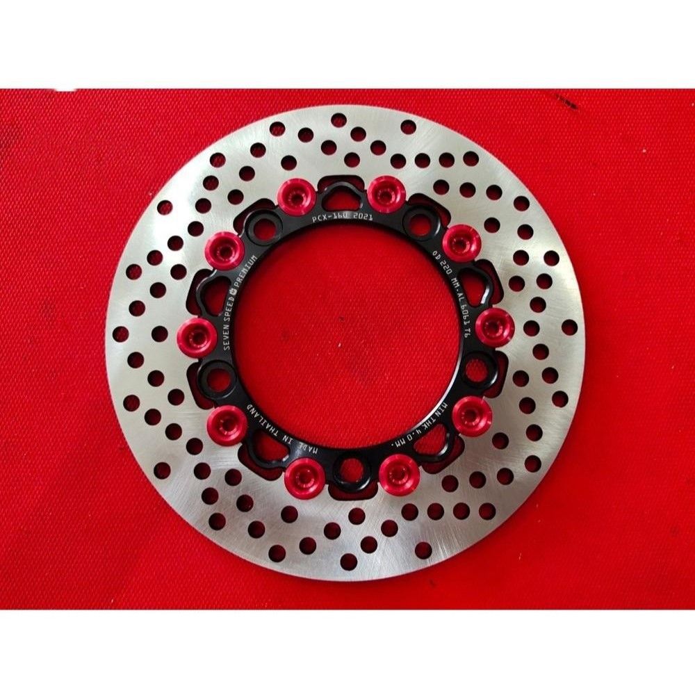 จานดิสหน้า รุ่น PCX-160 2021 ขนาด 220 mm SevenSpeed (0573)