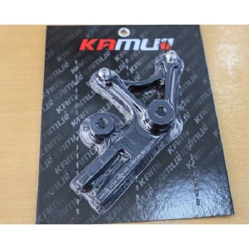ขาจับปั้มหน้า KAMUI MONKEY 125จาน220มิล ปั้ม Brembo 4 pot หูชิด (0574)