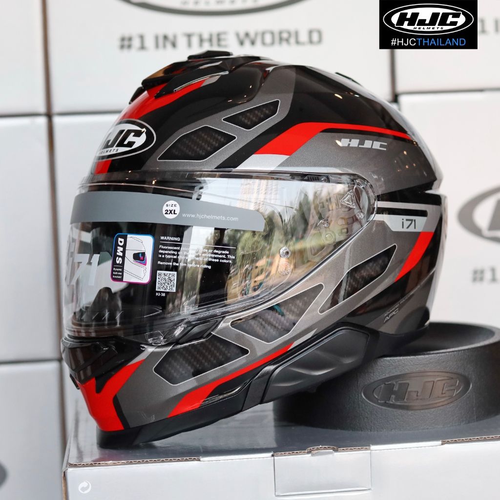 **.หมวกกันน็อค HJC รุ่น i71 Full Face หมวก Sport & Touring รุ่นฮิตลายใหม่ล่าสุดCollection 2026 (H032)