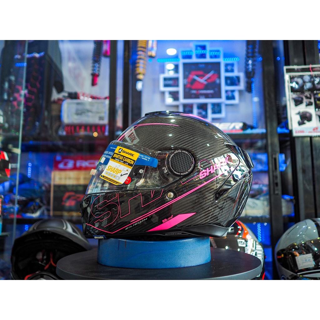 หมวกันน็อค SHARK SPARTAN CARBON  *SILICIUM VIOLET ANTHRACITE *สอบถามก่อนซือ