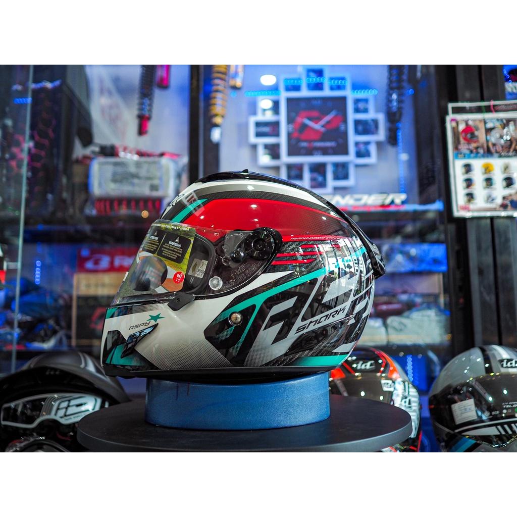 หมวกกันน็อค SHARK RACE-R PRO CARBON  ASPY CARBON RED BLUE รับประกัน 5ปี เต็ม *สอบถามก่อนซือ
