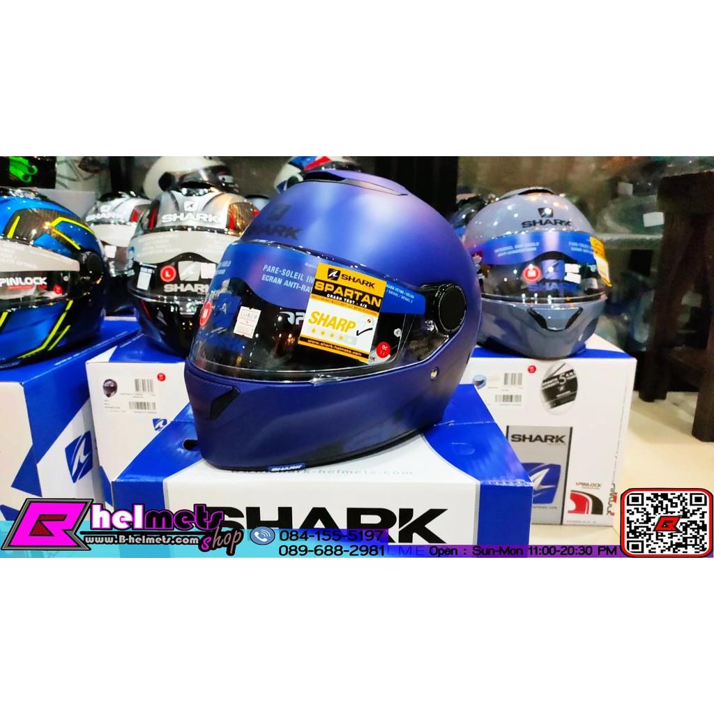 หมวกกันน็อค Shark Spartan Blank Mat (B02) *สอบถามก่อนซื้อ