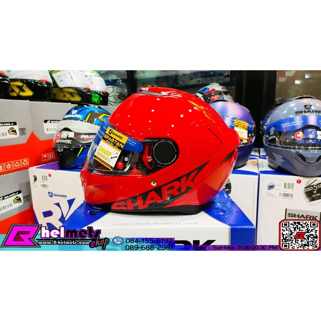 หมวกกันน็อค Shark Spartan Blank (RED) *สอบถามก่อนซื้อ