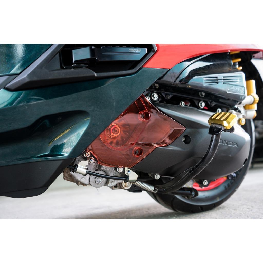 ฝาครอบแคร้งใส มี5สี ตรงรุ่น  GIORNO+ CLICK160 แบรนด์ GTR ครอบแคร้ง ครอบแคร้งGIORNO+