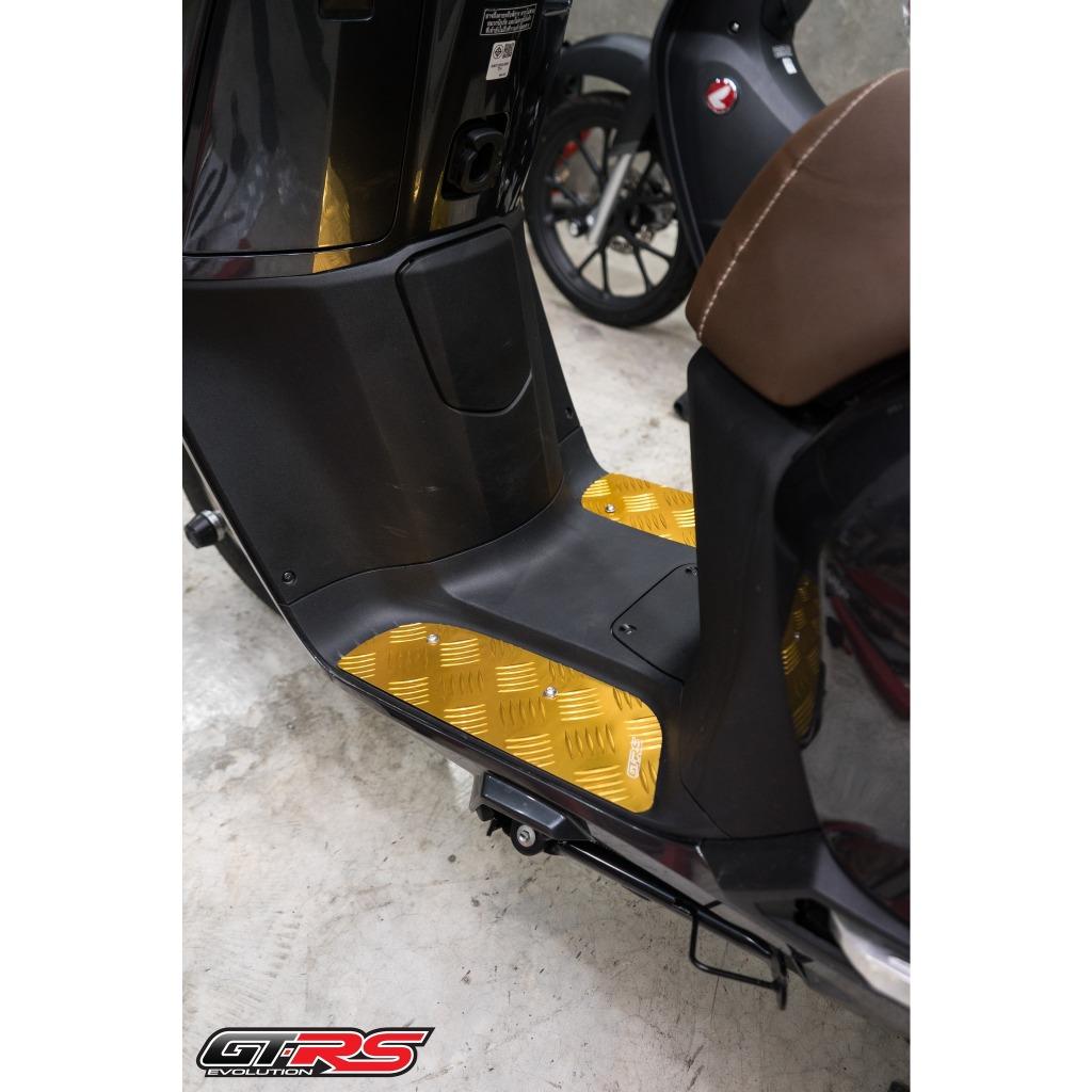 แผ่นรองพื้น (มีเนียม) ลาย 5 ขีด แบรนด์ GTRS ตรงรุ่น GIORNO+