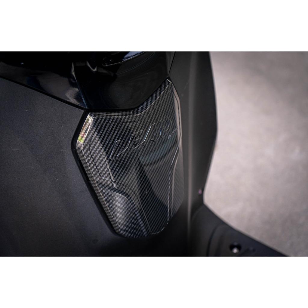 ฝาครอบถัังน้ำมันแต่ง Lead-125 แบรนด์ Piranha มีลายคาร์บอน / ชุบโครเมี่ยม ฝาครอบถัังน้ำมันลายคาร์บอน