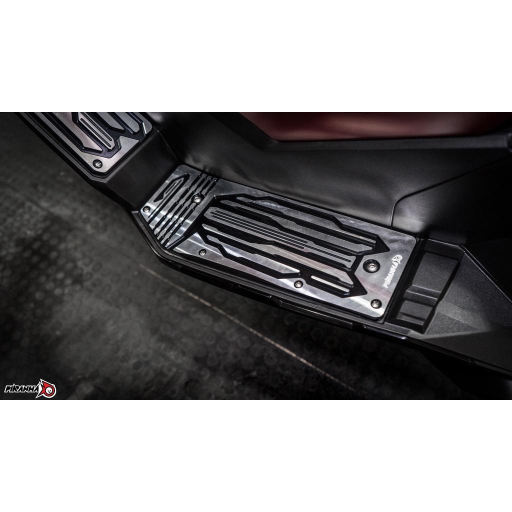 แผ่นเพลทวางเท้าอลูมิเนียม ตรงรุ่น ADV350  PIRANHA แผ่นพื้นวางเท้า พักเท้า