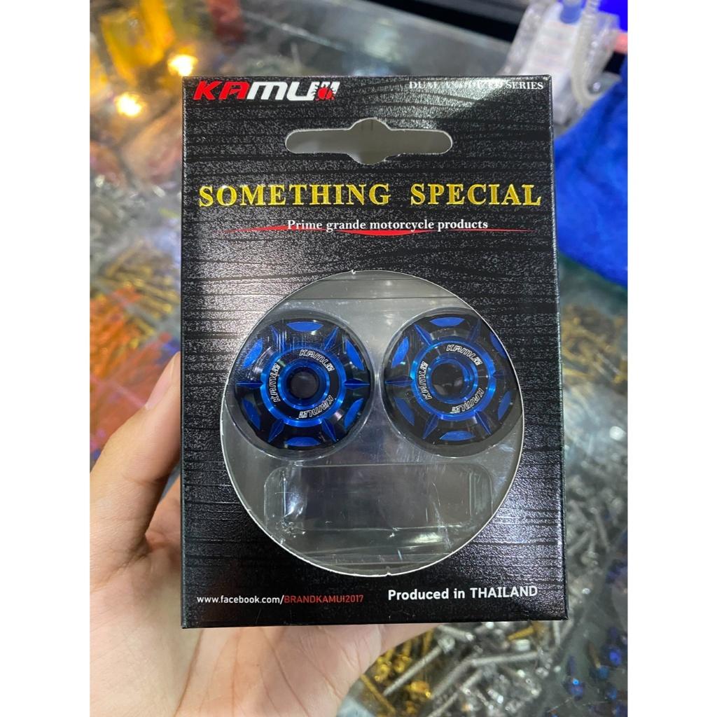 ปลายแฮนด์ทุกรุ่น KAMUI 2-Tone 31 มิล.  ตุ้มปลายแฮนด์ใส่ได้ทุกรุ่น งานแท้kamui