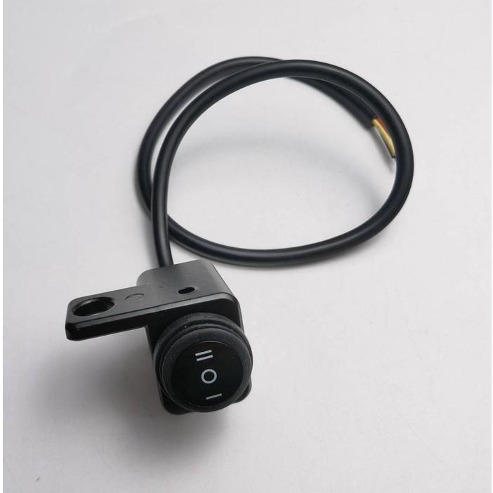 สวิตช์ไฟรูกระจก 3ทาง สวิทซ์ไฟมอไซค์ แบบติดหูกระจกมอเตอร์ไซค์  semspeed