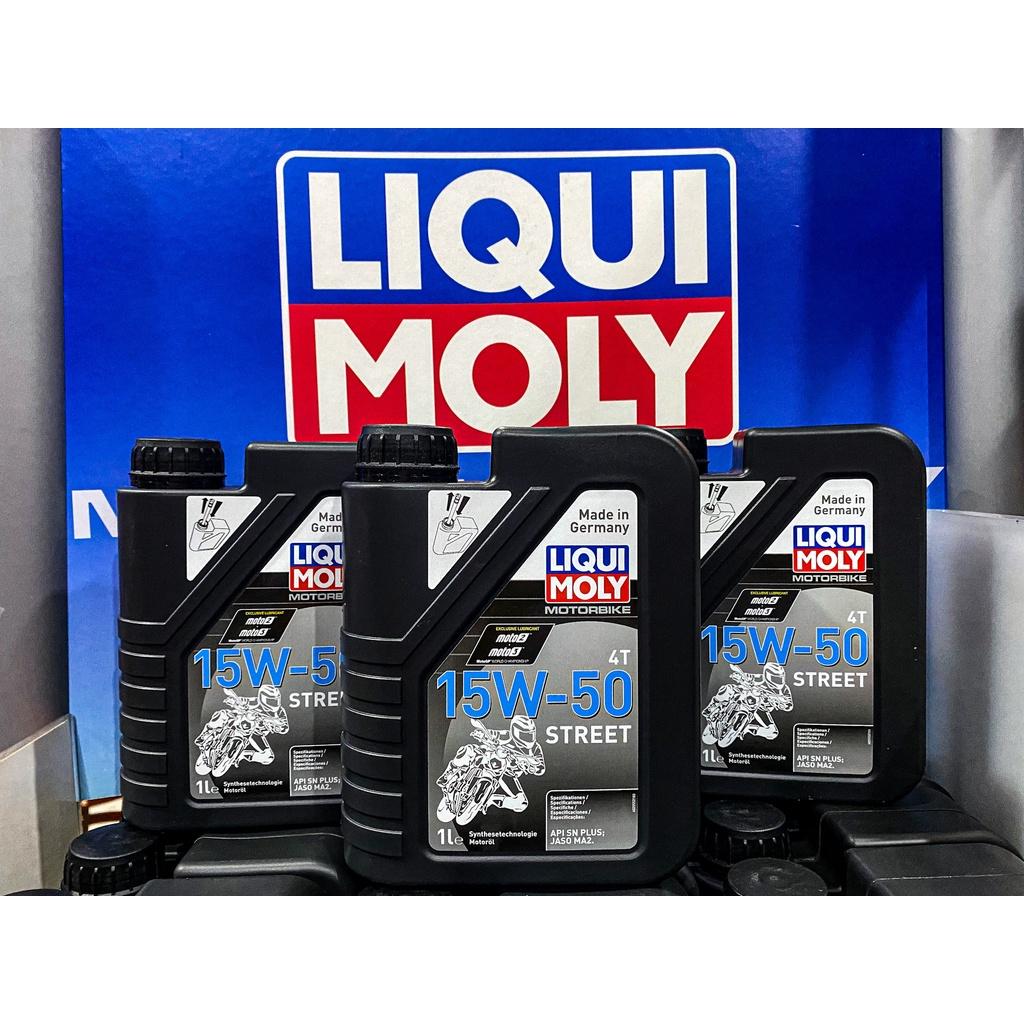  น้ำมันเครื่อง LIQUI-MOLY 4T 15W50 Street ขนาด 1 ลิตร แท้