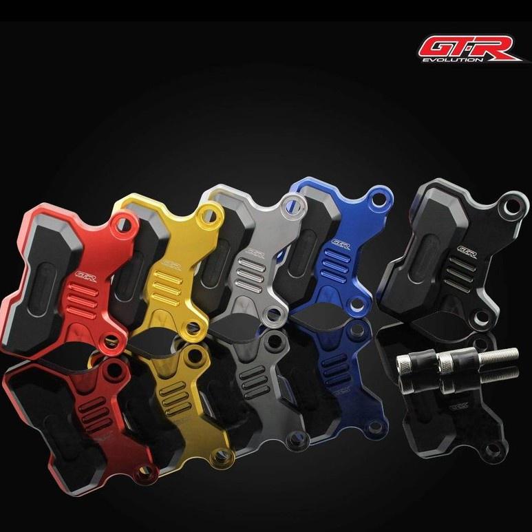 การ์ดปั๊มหน้าล่าง CNC X-MAX300  งานGTR