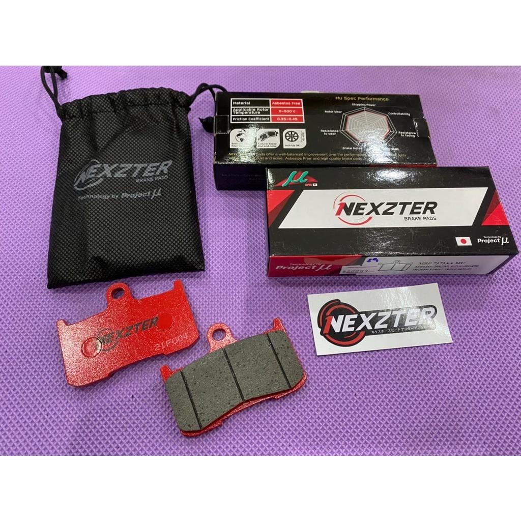 ผ้าเบรค หน้า Z800 / Z900 / MT07,09 / R1 / R6 แบรนด์ Nexzter