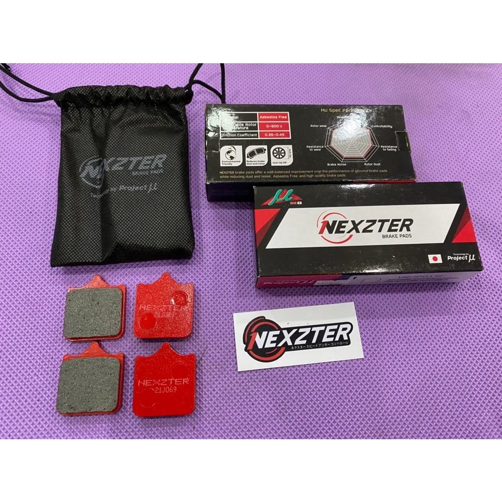 ผ้าเบรค หน้า S1000RR(ปี19ลงมา) / MONTER S4R,S4RS(07) แบรนด์ Nexzter
