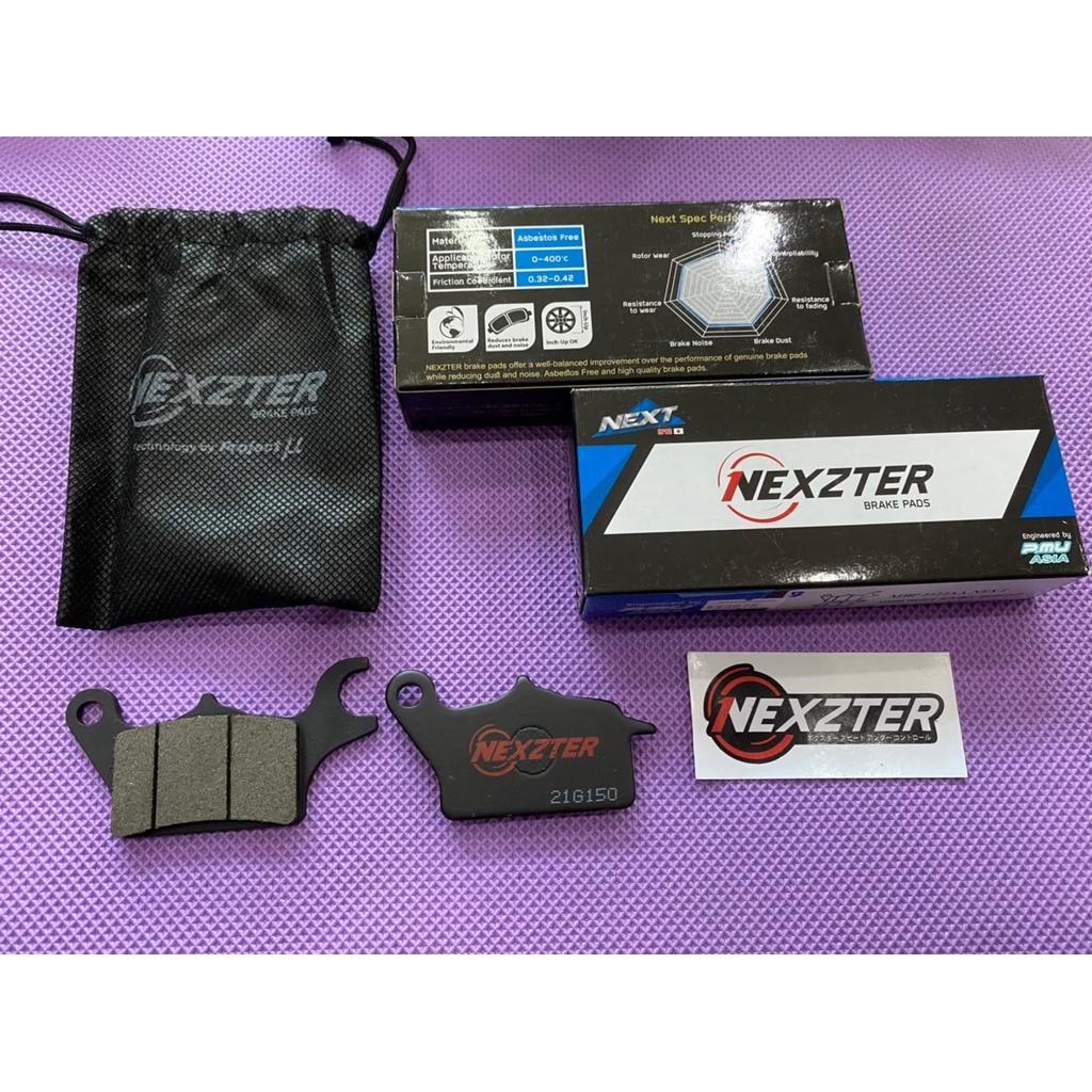 ผ้าเบรค หน้า Wave110i / Wave s / Future-x  แบรนด์ Nexzter MD26