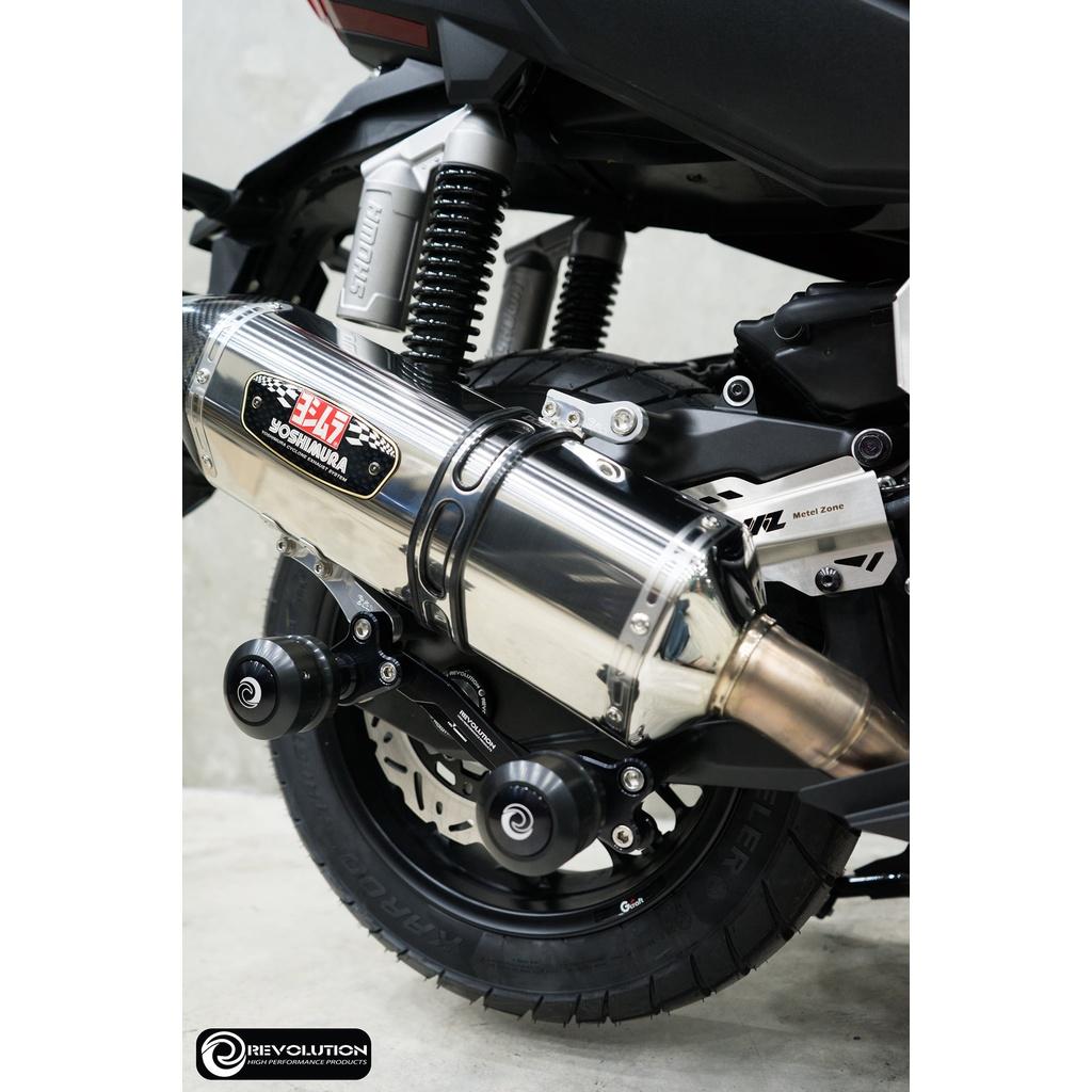 ชุดกันล้มข้างท่อไอเสีย V2  ADV150 / ADV350 / Forza300-350 / PCX150 2018 งาน Revolution
