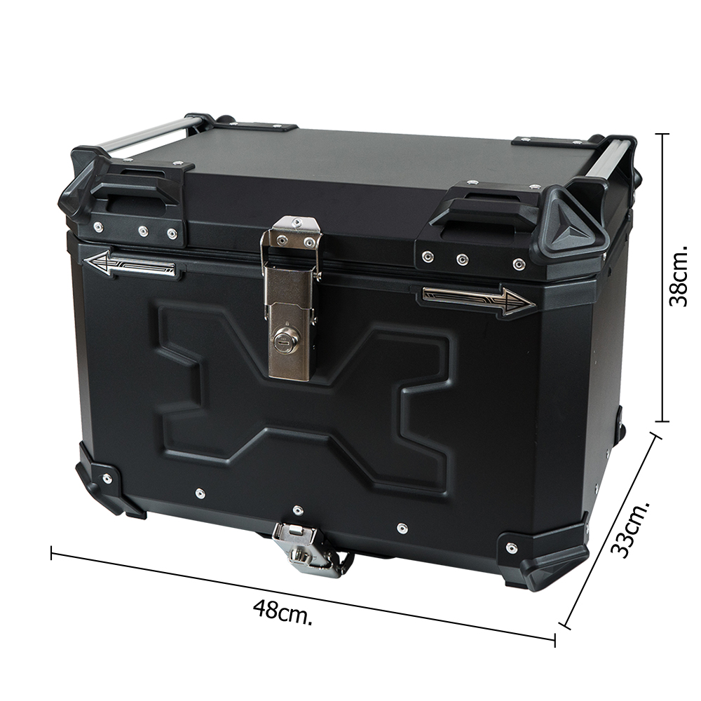 กล่องท้ายเบาะ (ปีบมีเนียม) T-MAXI M-8980 พร้อมพิงหลัง ใช้ทุกรุ่น