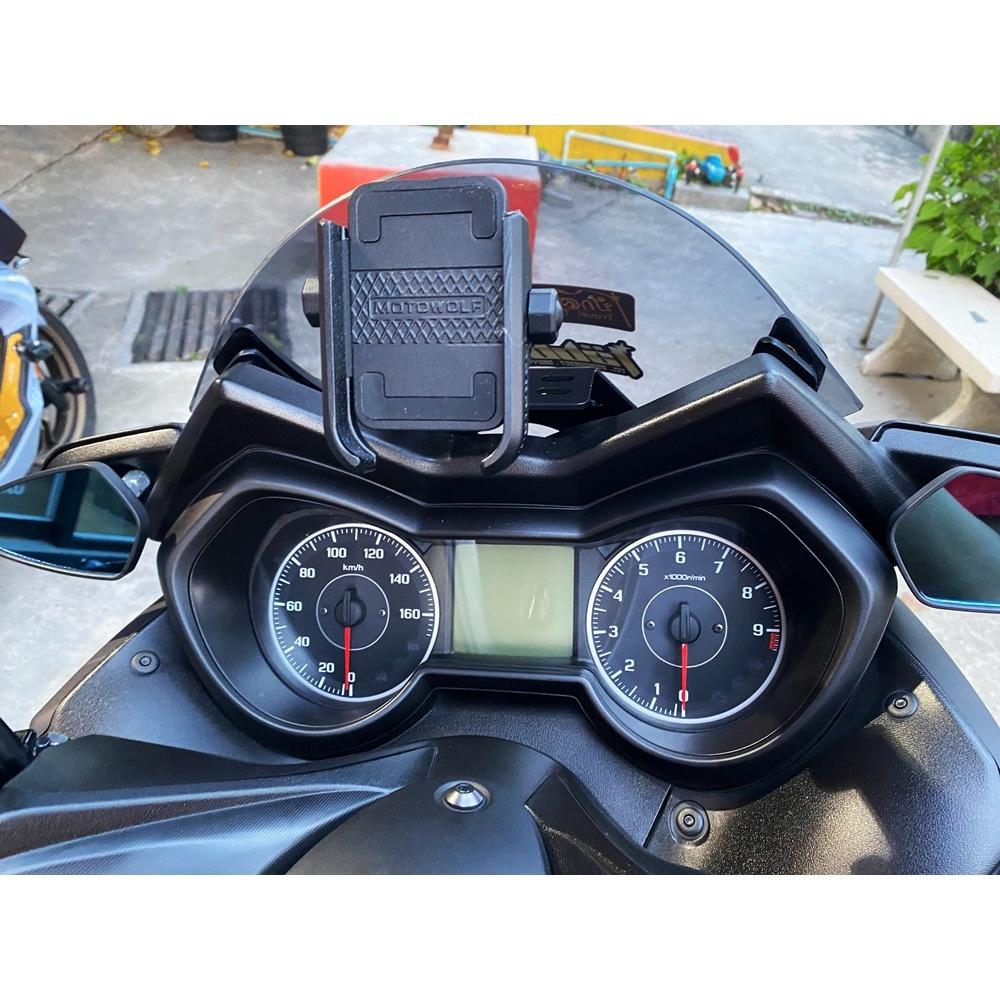 ที่ใส่ขาจับโทรศัพท์  X-MAX 300 ขาจับโทรศัพท์ XMAX ที่จับโทรศัพท์ ขายึด งาน semspeed