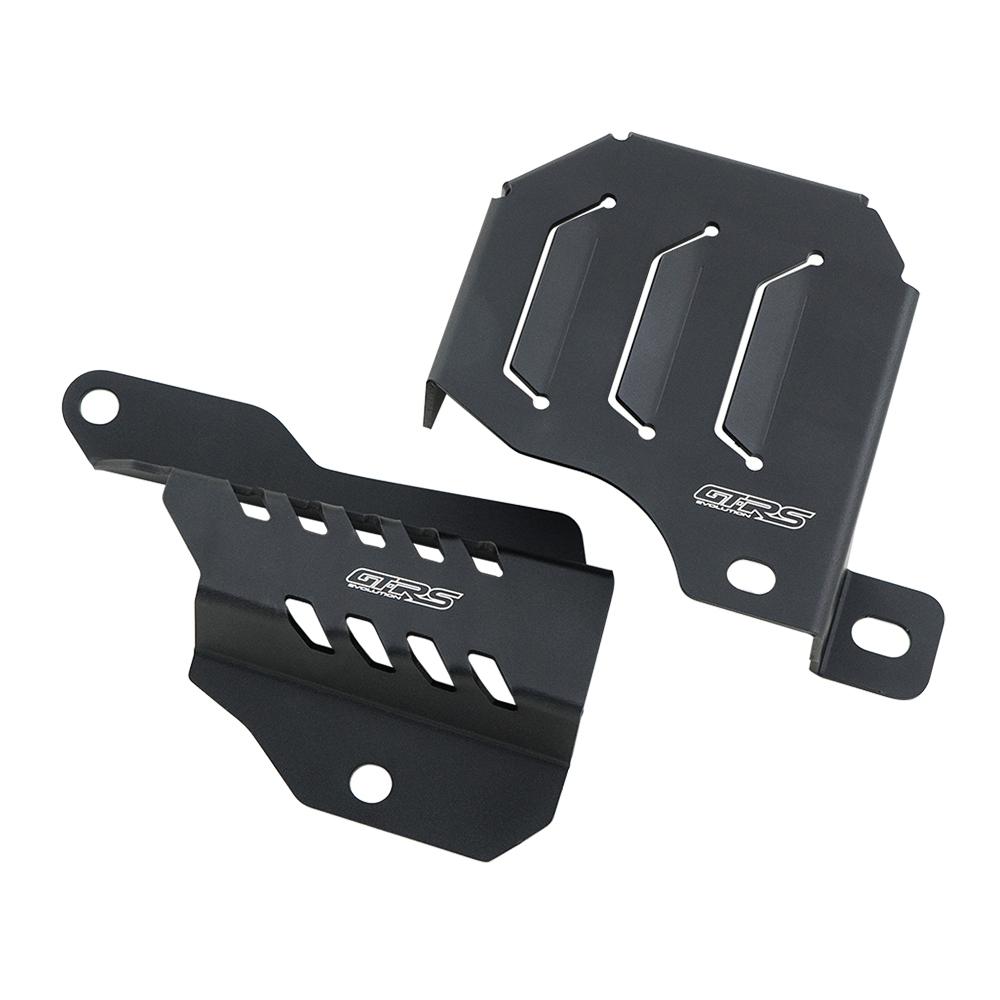 ฝาครอบคอยล์ไฟ+ครอบสายดีส (อลูมิเนียม) GTRS ADV-350, FORZA-350 (069)