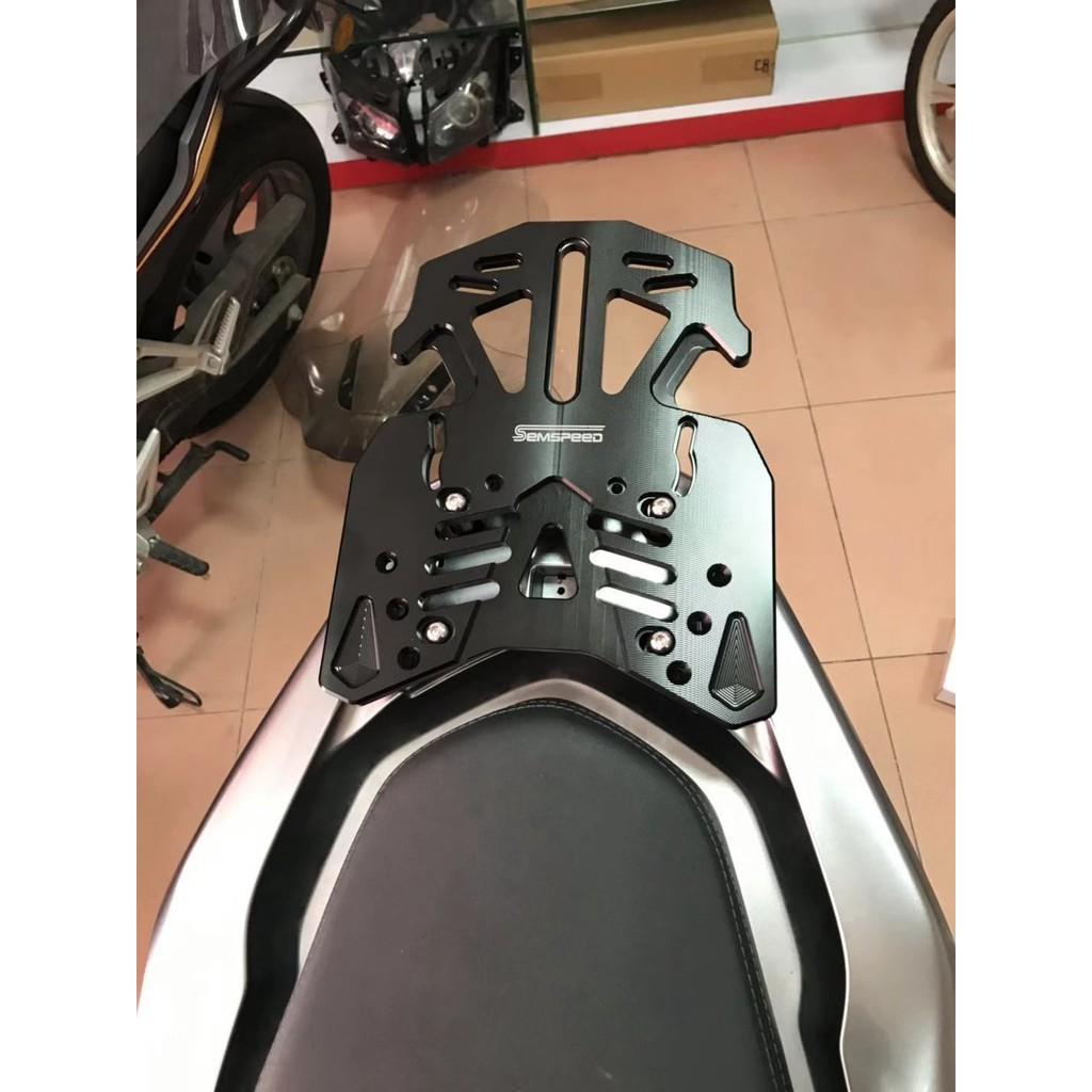 แร็คท้าย PCX 160 2021 ตะแกรงท้าย แร็คหลัง CNC งานRACING POWER  semspeed