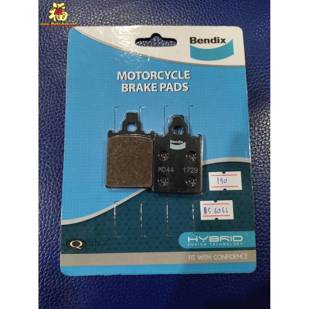ผ้าเบรค หน้า VESPA PX150  Bendix MD44 แท้100%