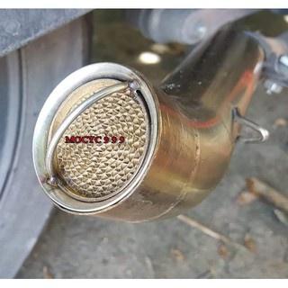 แคทลดเสียง MM35 ใส่ปลาย 2 นิ้ว จุกลดเสียง ท่อ คอท่อ ลดเสียง ตัวรังผื้ง