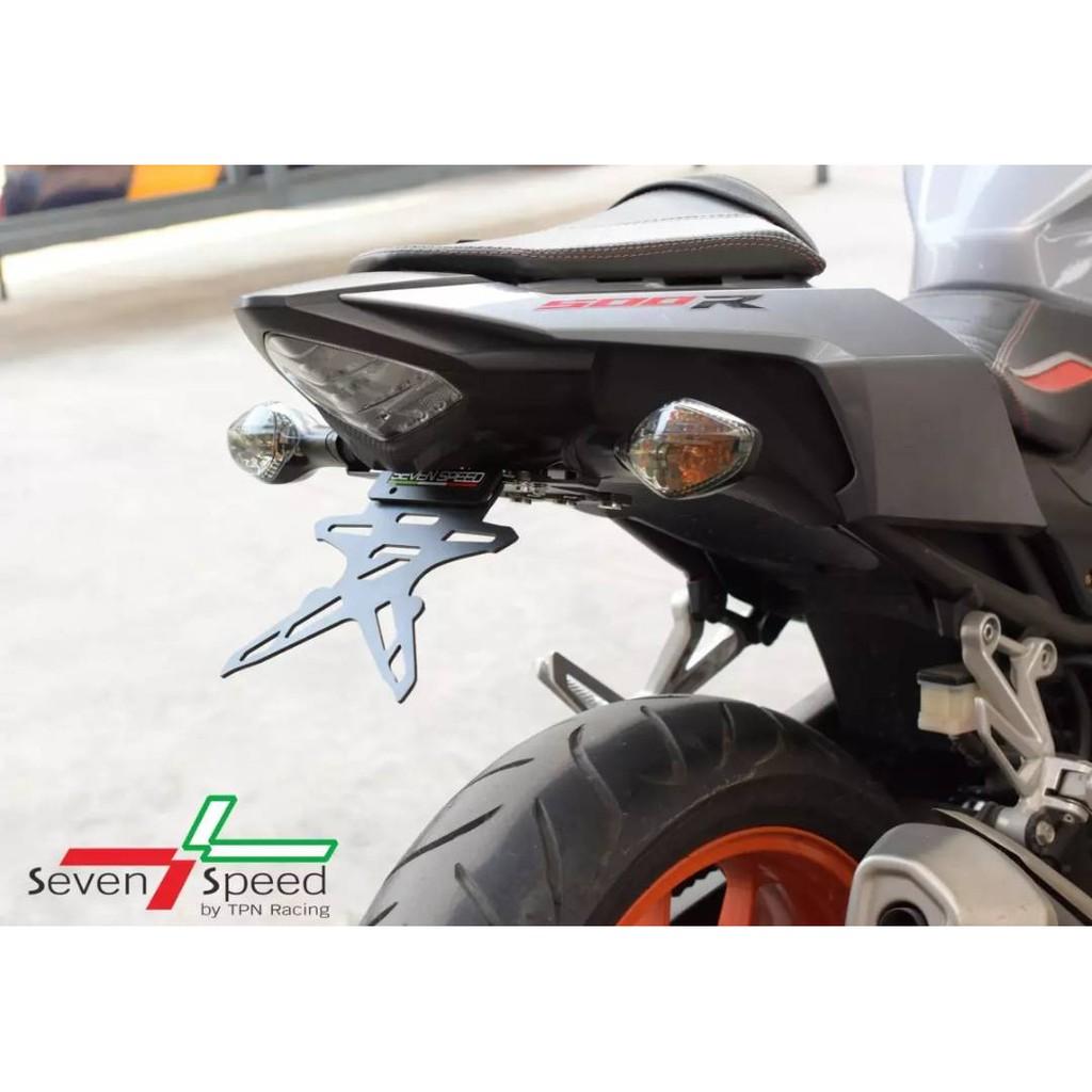 ท้ายสั้น แม่เหล็กพับได้ CBR-500R 2019 งาน 7speed ตรงรุ่น ไม่มีไฟส่องป้าย