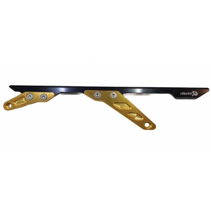 แผ่นบังโซ่ อลูมิเนียม CNC  รุ่น CBR-650/CB650 งาน Piranha