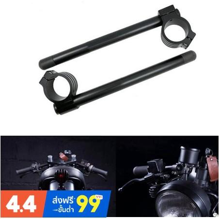 แฮนด์จับโช๊คงาน CNC 51mm สีดำ* แฮนด์ โช๊คขนาด 51มิล ** semspeed