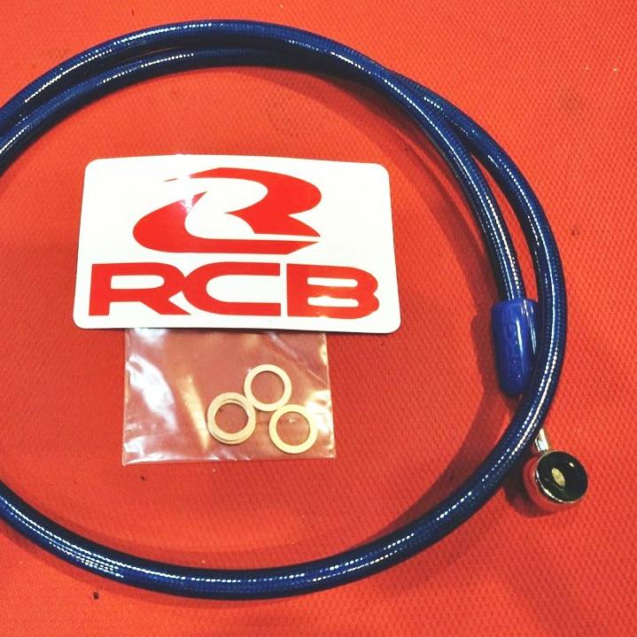 สายถักน้ำมันเบรค (หน้า)  950 MM / Racing Boy / RCB สายเบรค