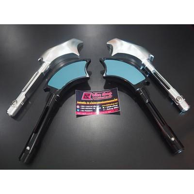  กระจกสี่เหลี่ยมตัวโค้ง คละสี*