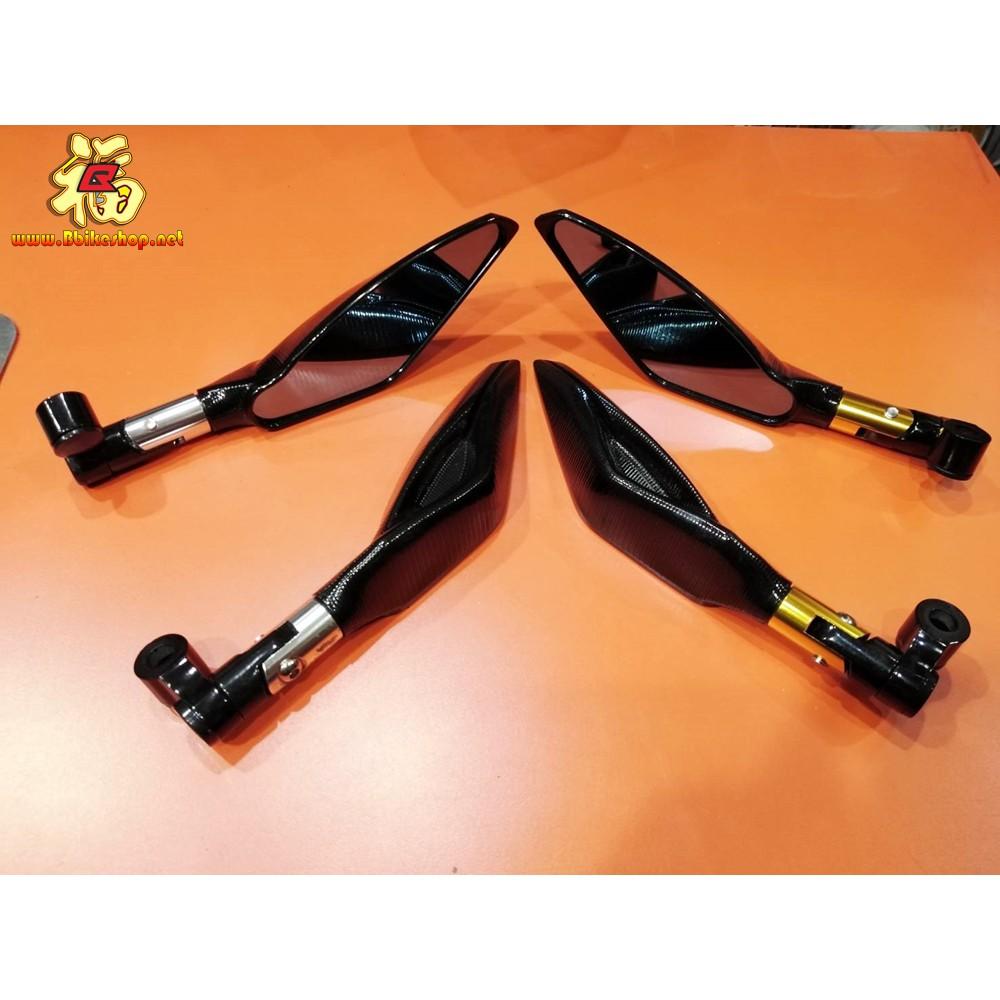  กระจก CNC ทรงมีด คละสี*