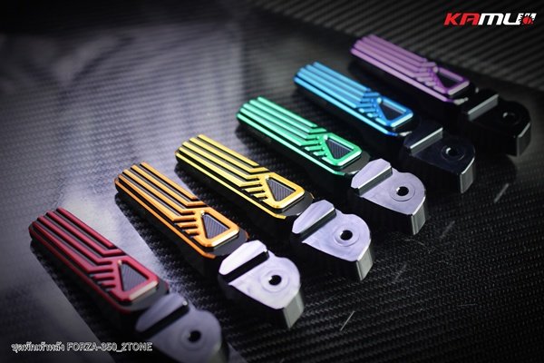 พักเท้าหลัง CNC 2-Tone ตรงรุ่น FORZA-350 KAMUI
