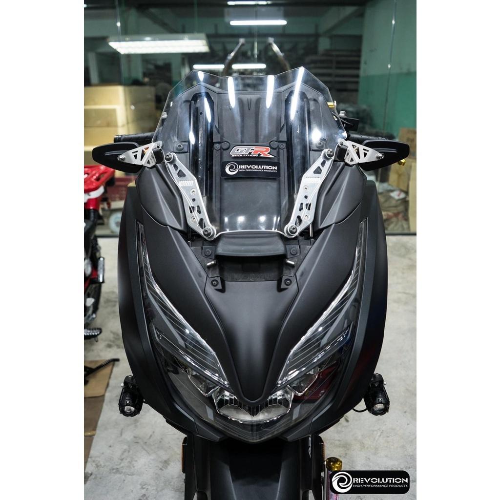 กระจก CRG พร้อมขา 2D FORZA-350 แบรนด์ REVOLUTION มีทั้งหน้าซิ่งเละหน้าเดิม