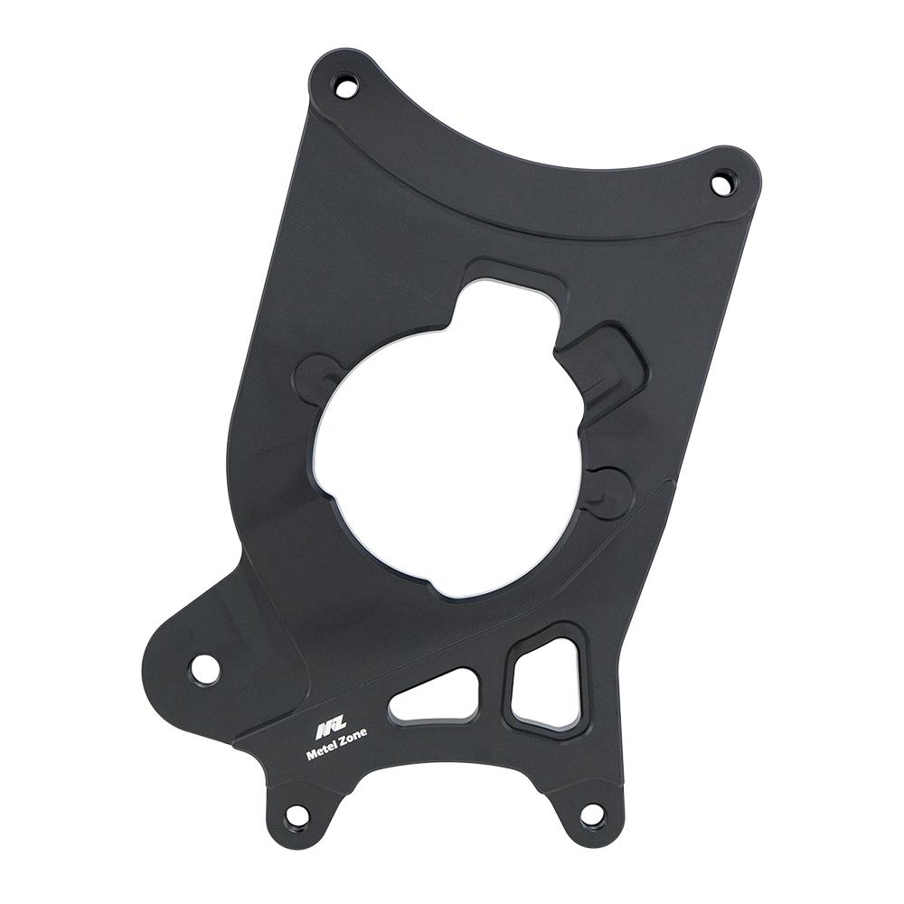 ขาจับปั้มดิสหลังแต่ง (จานโต245mm) ปั้ม Brembo ปักข้าง ยึด 3 จุด METEL ZONE FORZA-350 (091)