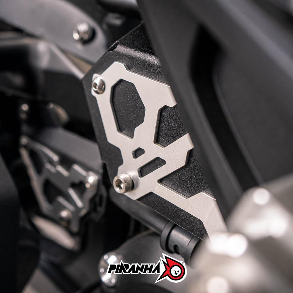 ชุดครอบคอยล์ไฟ + สายดิส + การ์ดปั๊มน้ำ อลูมิเนียม HONDA FORZA-300 G2 / FORZA-350 / ADV-350 PIRANHA แท้ มี 4 สี