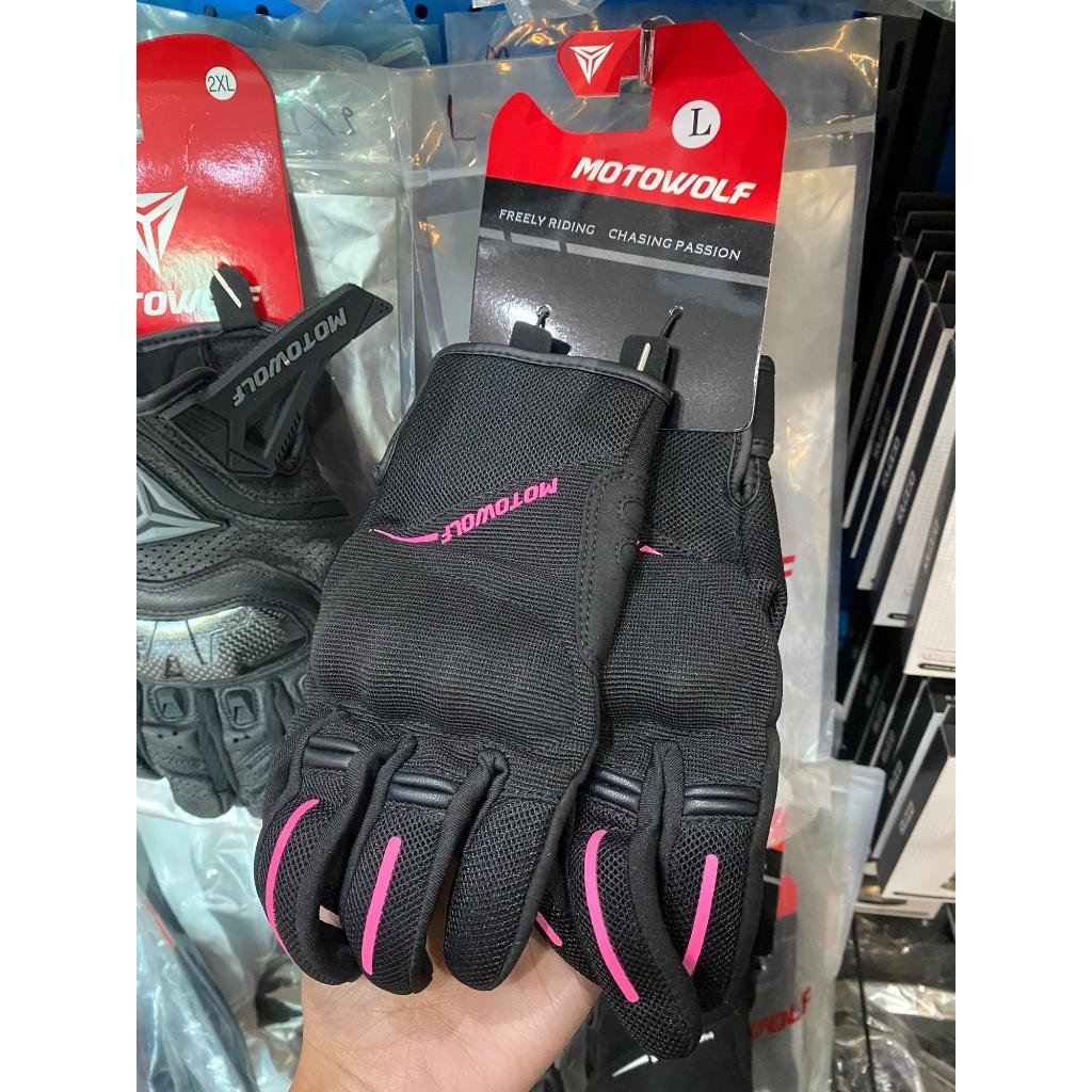 23. ถุงมือผ้า ถุงมือเต็มนิ้ว แบรนด์Motowolf 0322 ไซส์เล็กมากๆ สามารถทัชสกรีนได้ ถุงมือขับมอเตอร์ไซส์ ถุงมือใส่สบาย
